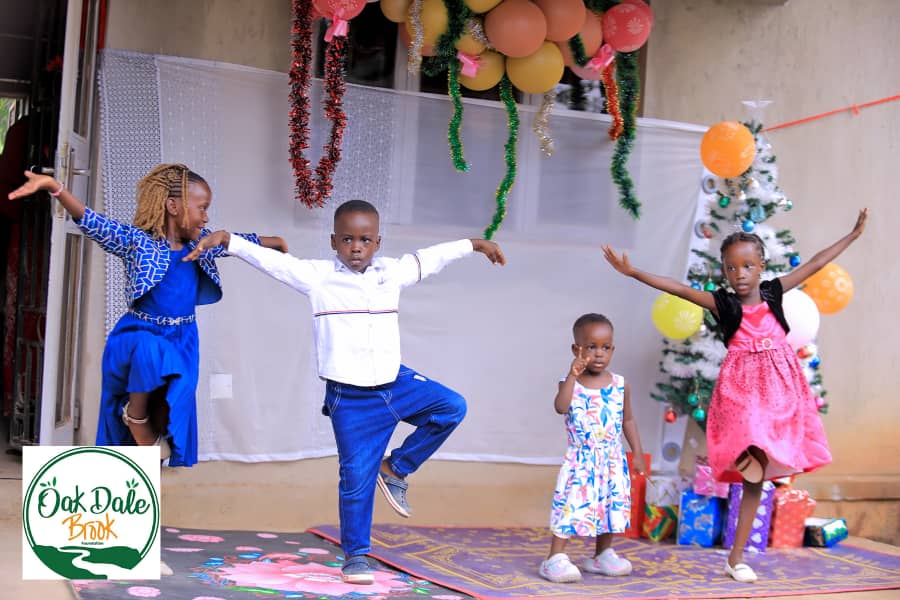 Children singing carols